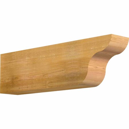 Ekena Millwork Carmel Rough Sawn Rafter Tail, Western Red Cedar, 6"W x 10"H x 36"L RFT06X10X36CAR00RWR